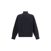 Balmain Black Cotton Sweatshirt